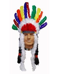 Indian Headdress - Multicolour - Large (CI2221)