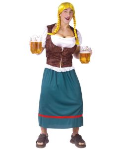 Bavarian Beauty with Beer Tap Bust - One Size - Adult  Costume (CO130654)