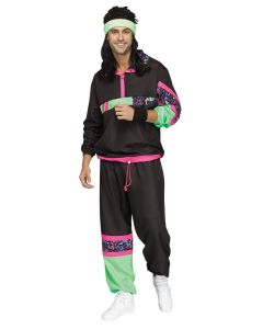 80's Track Suit - One Size - Adult Costume (CO135634)