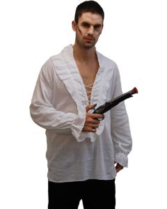 Pirate Shirt - White - Adult Costume (CO5720WH)