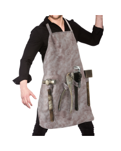 Apron with Tools - Hammer, Pipe, Wrench, Meat Tenderizer, Clamp (CO6719)