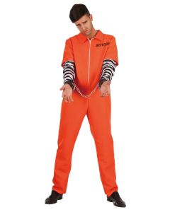 Prisoner - Orange Jumpsuit - Adult Costume (CO83113)