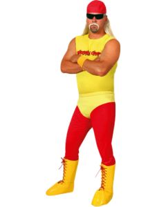 Hogan Wrestler - Male One Size - Adult Costume (CO8842)