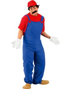 Super M Plumber (Mario) - Male Medium - Adult Costume (CO8850)