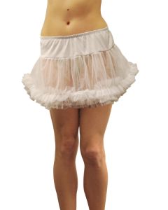 Adult Tulle Petticoat Skirt - White (CO8851WH)
