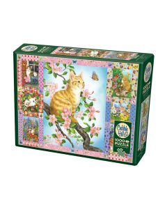 Blossoms And Kittens - 1000pc Puzzle (COB80272)