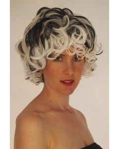 Cruella Black / White 2 tone wig (CB7023-G1262)