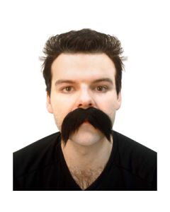 Mo Black Cliff Moustache (D078BK)