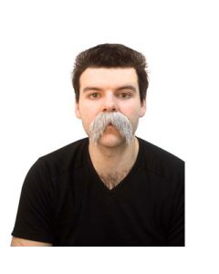 Mo Grey - Cliff Moustache (D078GY)