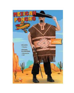 Mexican Poncho - Adult Costume (D21046)