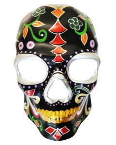 Day of The Dead Skull Mask (D23010)