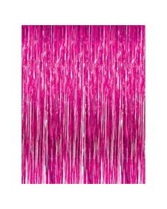 Tinsel Curtain Foil Backdrop - Pink 2m x 90cm (DPI0753_3)
