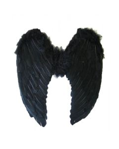 Black Angel Feather Wings Large (DPI1049)