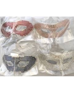 Masquerade Eyemasks - Large Jewelled Bling Various Colours (DPI1073)