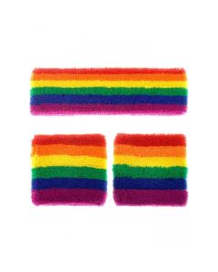 Sweatband Set - Rainbow (DPI1299)