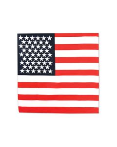 Bandana - USA Flag Patriotic 56cm x 56cm (DUABANDPAT)