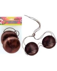 Coconut Bikini Top Small - Hawaiian (DUAHCBTS)