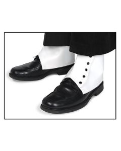 1920's Gangster White Spats (DUASPATSW)