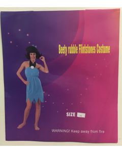 Betty Rubble Style - One Size - Adult Costume (Flintstone Style) (DUBETTY)