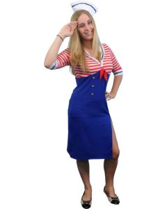 Salty Sailor Girl Dress - 2XL/3XL - Adult Costume (DUSGD)