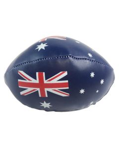 Sizetralian Flag - Mini Plush Football (E5556)