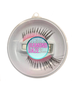 Long Sweep Lashes - Pink With Black Tips (EY132(Pack of 2))