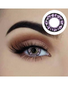 Amethyst Geode 1 Year Contact Lenses Starry Eyed by Sweidas (EYSE024)