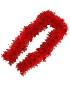 Deluxe Plush Turkey Boa 1.8m - RED (FE923)