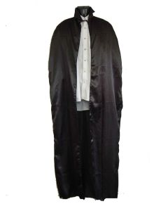 Satin Cape - Black 1.4m (FNC-BLK)