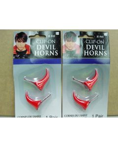 Devil Horn Clip-on (Pack of 2) (FNDHC)
