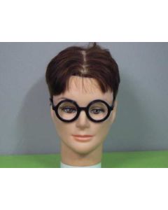 Black Round Frame - With Lens (FNGHWL2)