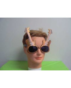 Gold Guitar Rock Star - Glasses (FNGRS)