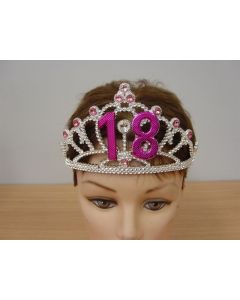 18 Birthday Tiara - Tiara 18 (FNT18)