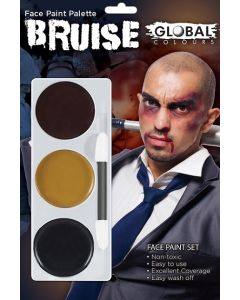 Bruise Face Paint Palette by Global (FPKB)