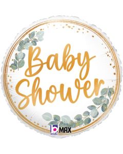 Baby Shower Eucalyptus - 18 Inch Foil Balloon (G26378P)