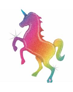 Unicorn Glitter Full body - 117cm Foil Balloon (G35700GH)