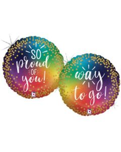 So Proud Of You - 45cm Foil Balloon (G36935GH)
