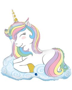 Unicorn Cloud - 86cm Foil Balloon (G72032P)