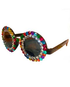 Over The Rainbow Jewelled Glasses (GL0011)