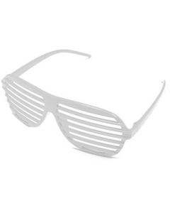 80s Slot Glasses - White (GL62947)