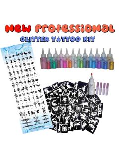 Glitter Tattoo Kit - Professional Set (GLKIT-PRO)