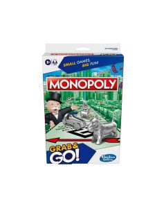 Monopoly Grab and Go Mini Full Game (Grab and Go) (HASF8256)