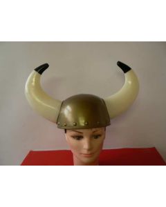 Viking Helmet Plain with Horns (HATVK)