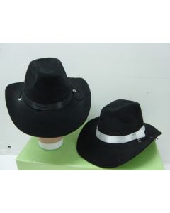 Black Cowboy Hat (HATWB)
