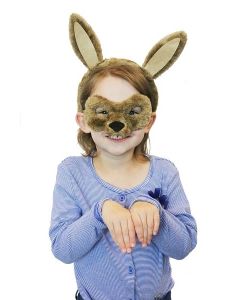 Kangaroo - Animal Headband and Mask Set (HE9948)