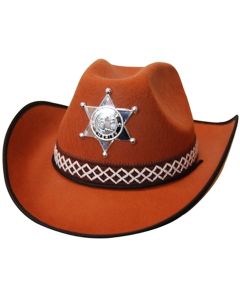 Cowboy Hat - Brown Feltex (HTCB3830)