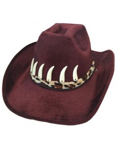 Croc Dundee Hat with Teeth (HTCD9268)