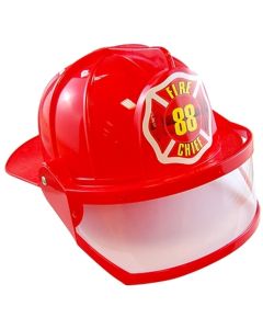 Fireman Chief Helmet With Visor - Adult (HTFM3288)