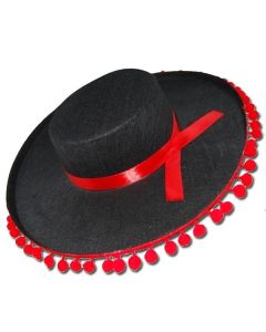 Spanish Hat With Red Trim (HTSP3209)
