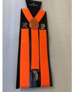 Orange Braces/Suspenders 2.5cm x 2mtr (CB6711)